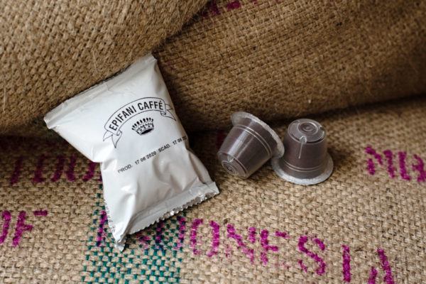 pacchetto singolo capsula copatibile nespresso di caffè artigianale di Epifani Caffè